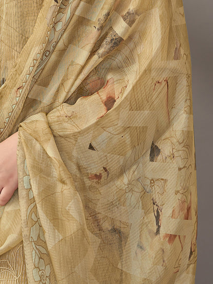 Riva Elite Pure Silk Jari Kurta Set with Dupatta