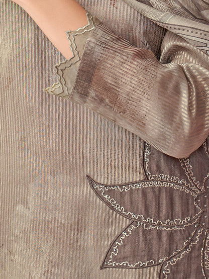 Sunflower Royal Pure Silk Jari Kurta Set with Dupatta