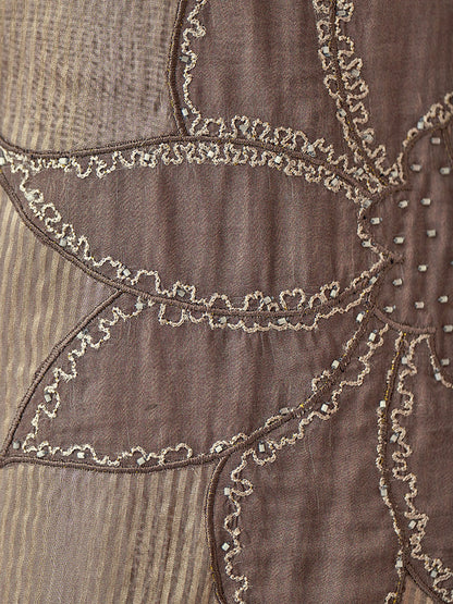 Sunflower Elite Pure Silk Jari Kurta Set with Dupatta