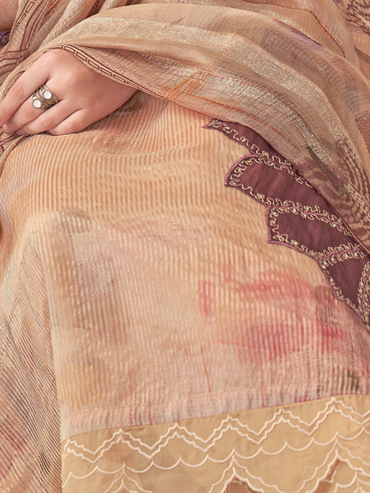Sunflower Majestic Pure Silk Jari Kurta Set with Dupatta