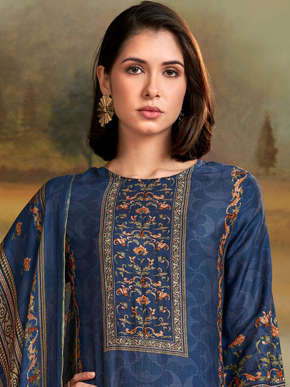 Saaj Elite Pure Muslin Silk Kurta Set with Dupatta