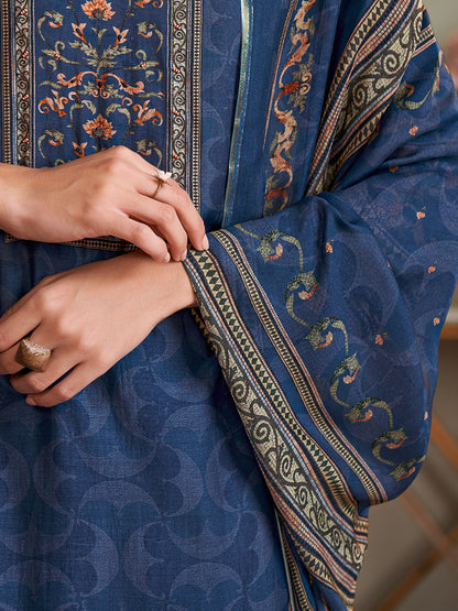 Saaj Elite Pure Muslin Silk Kurta Set with Dupatta