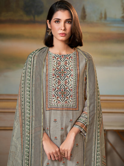 Saaj Elite Pure Muslin Silk Kurta Set with Dupatta