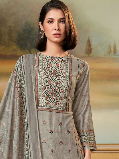 Saaj Elite Pure Muslin Silk Kurta Set with Dupatta