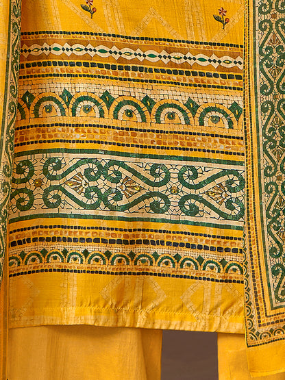 Saaj Elite Pure Muslin Silk Kurta Set with Dupatta