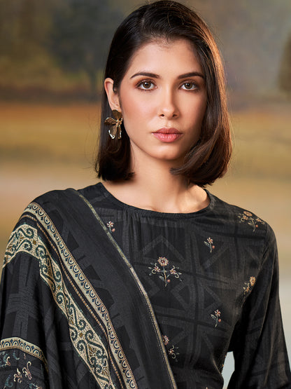 Saaj Elite Pure Muslin Silk Kurta Set with Dupatta