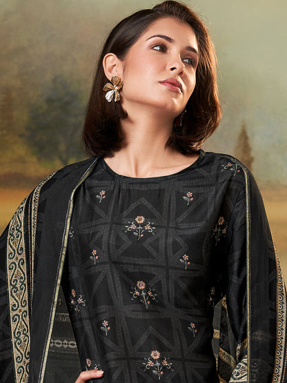 Saaj Elite Pure Muslin Silk Kurta Set with Dupatta