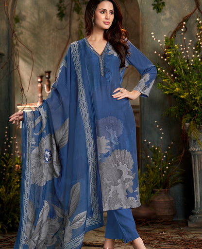 Nazara Classic Pure Muslin Silk Kurta Set with Dupatta