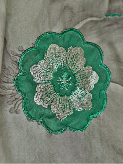 Nazara Festive Pure Muslin Silk Kurta Unstitched Set with Dupatta