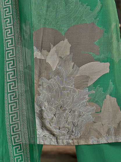 Nazara Festive Pure Muslin Silk Kurta Set with Dupatta