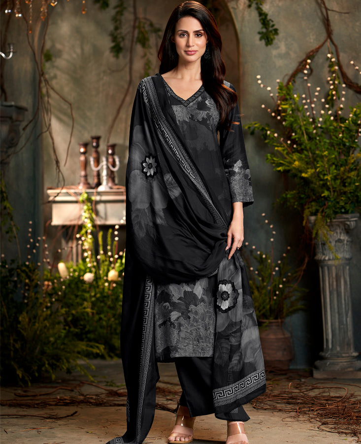 Nazara Classic Pure Muslin Silk Kurta Set with Dupatta