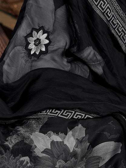 Nazara Handcrafted Pure Muslin Silk Kurta Set with Dupatta