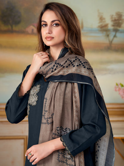 Ehsas Elite Pure Cotton Kurta Set with Dupatta