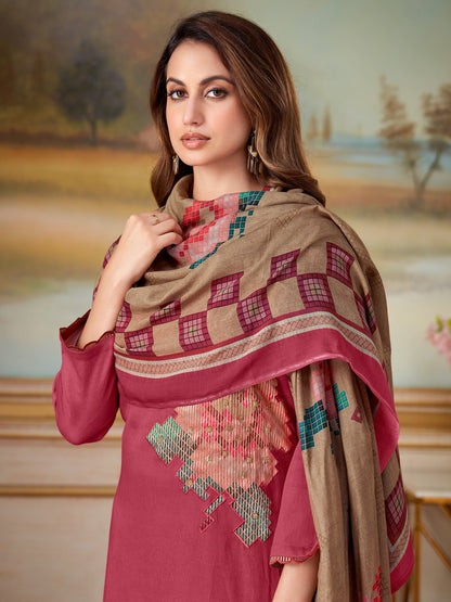 Ehsas Classic Pure Cotton Kurta Set with Dupatta