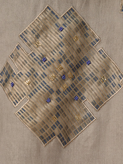 Ehsas Premium Pure Cotton Kurta Unstitched  Set with Dupatta