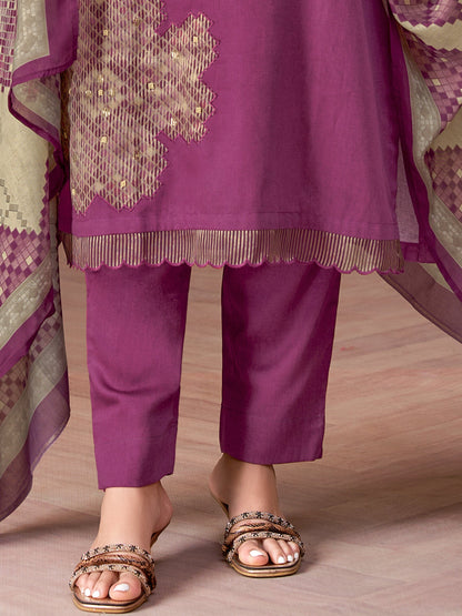 Ehsas Classic Pure Cotton Kurta Set with Dupatta