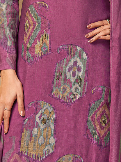 Rang Saaj Elegance Pure Muslin Silk Kurta Set with Dupatta