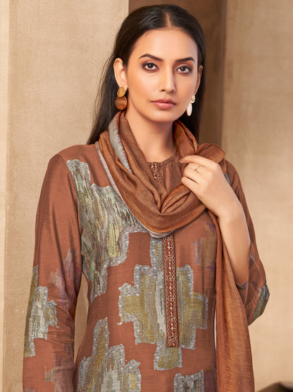 Rang Saaj Elegance Pure Muslin Silk Kurta Set with Dupatta