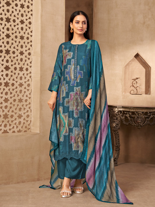 Rang Saaj Majestic Pure Muslin Silk Kurta Set with Dupatta