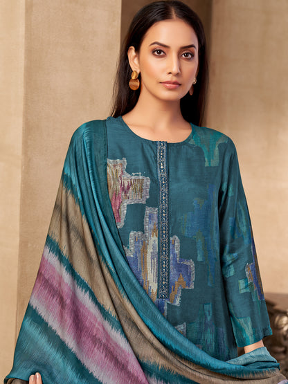 Rang Saaj Elegance Pure Muslin Silk Kurta Set with Dupatta