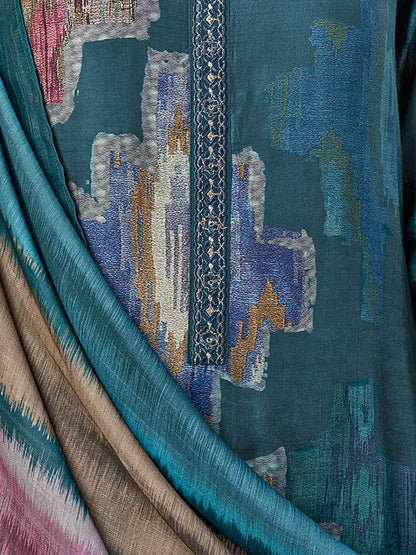 Rang Saaj Elegance Pure Muslin Silk Kurta Set with Dupatta