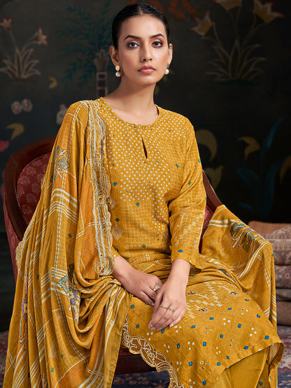 Raahil Gleam Pure Shimmer Silk Kurta Set with Dupatta
