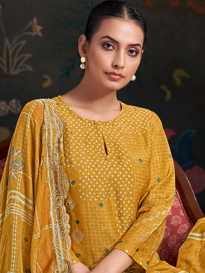 Raahil  Pure  Shimmer Silk Kurta Set with Dupatta