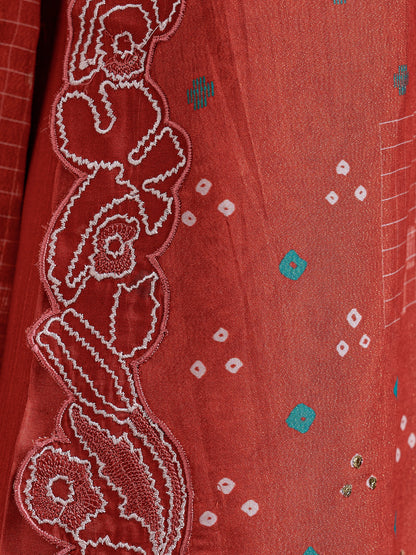 Raahil Gleam Pure Shimmer Silk Kurta Set with Dupatta