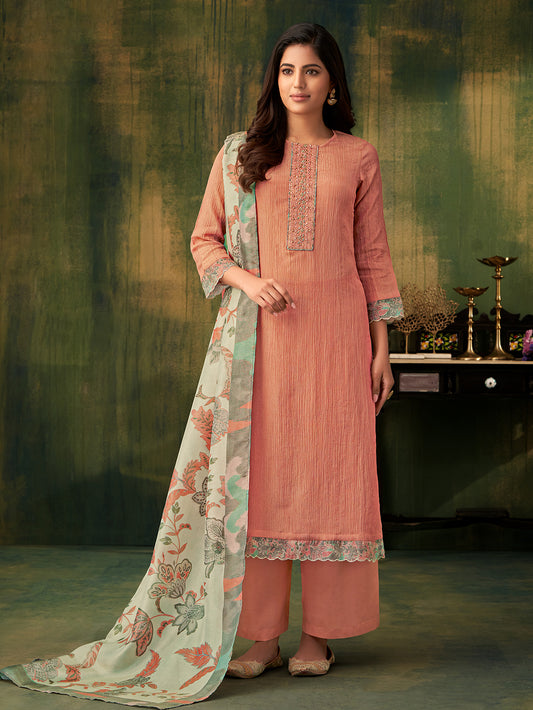 Aprajita rust Stiched Suit