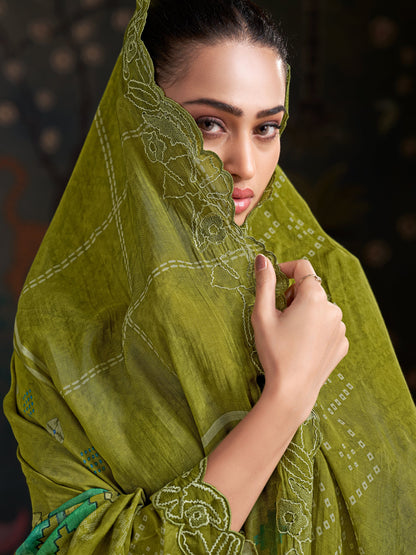 Raahil Moonlit Pure Shimmer Silk Kurta Set with Dupatta