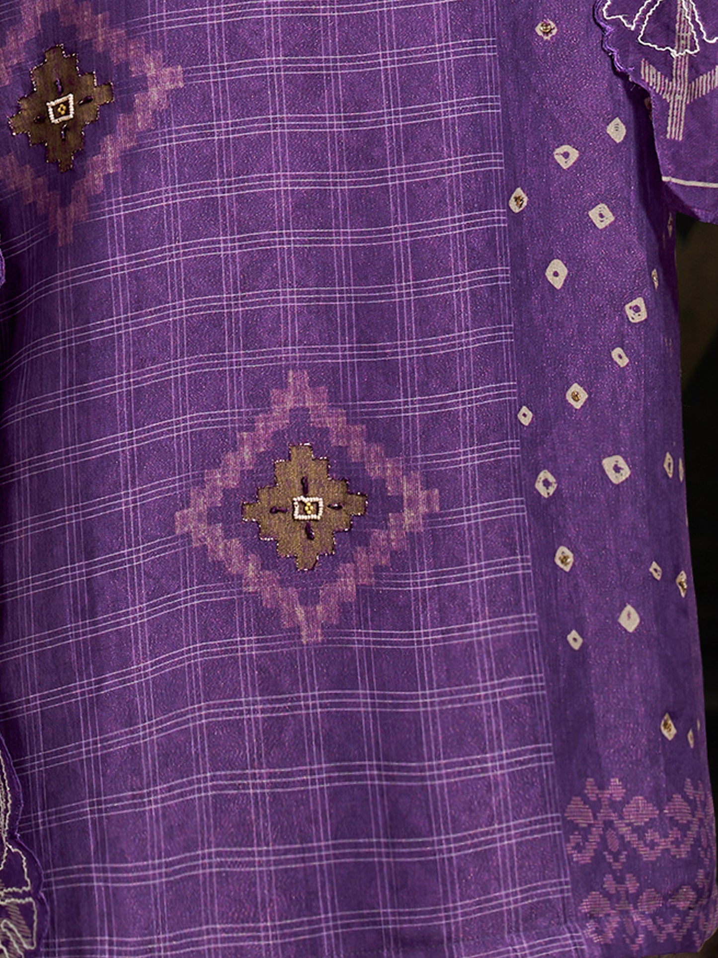 Raahil Gleam Pure Shimmer Silk Kurta Set with Dupatta