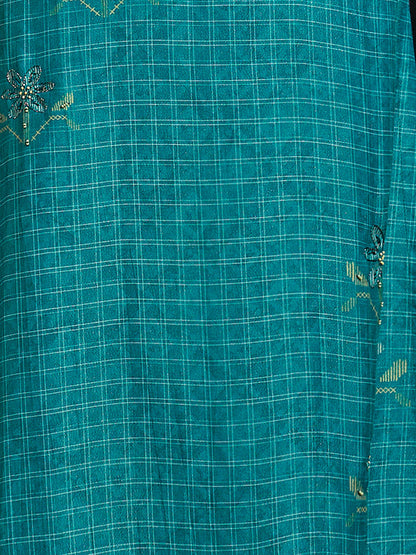 Raahil Spark Pure Shimmer Silk Kurta Set with Dupatta