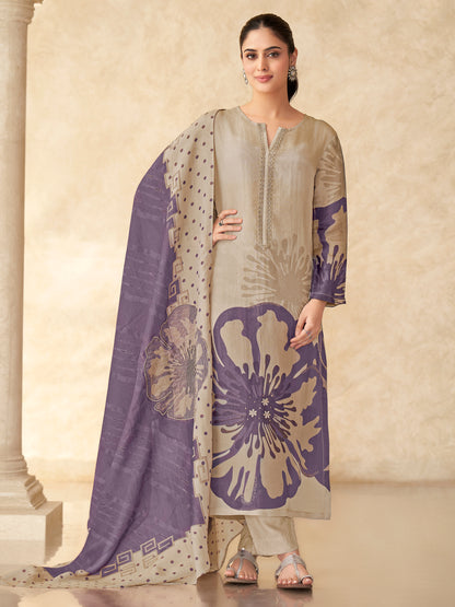 Laveena Elegance Pure Fancy Simmer Kurta Set with Dupatta
