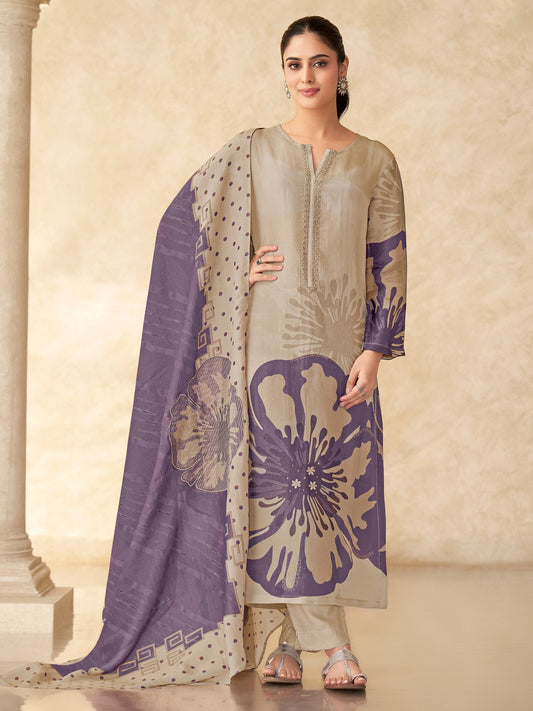 Laveena Elegance Pure Fancy Simmer Kurta Set with Dupatta