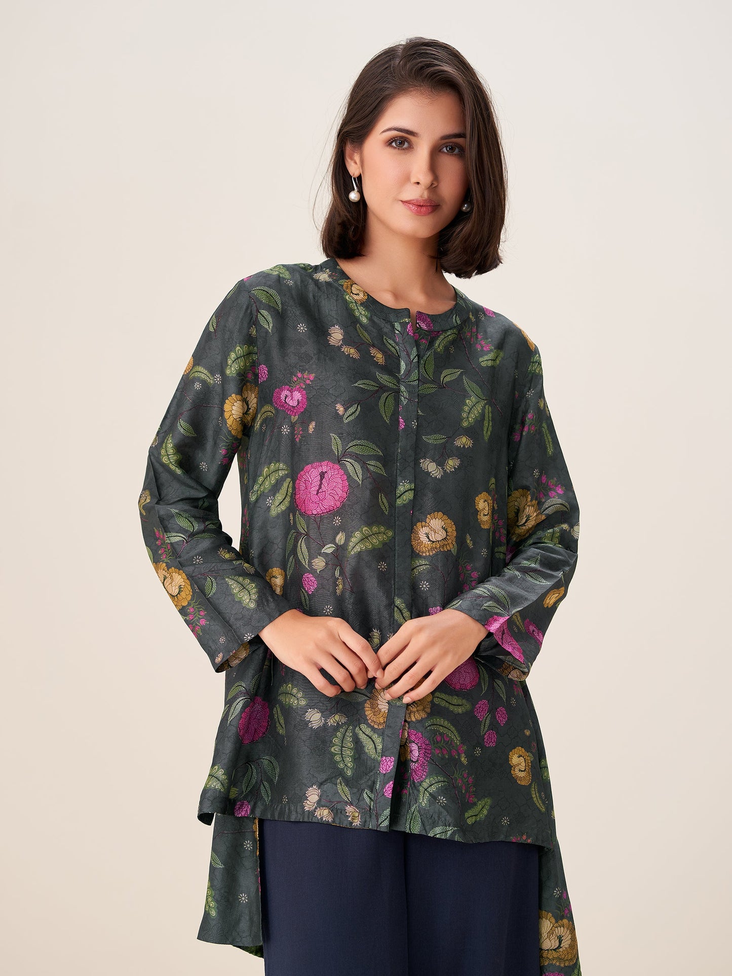 Fiorenza Designer Digital Print Top