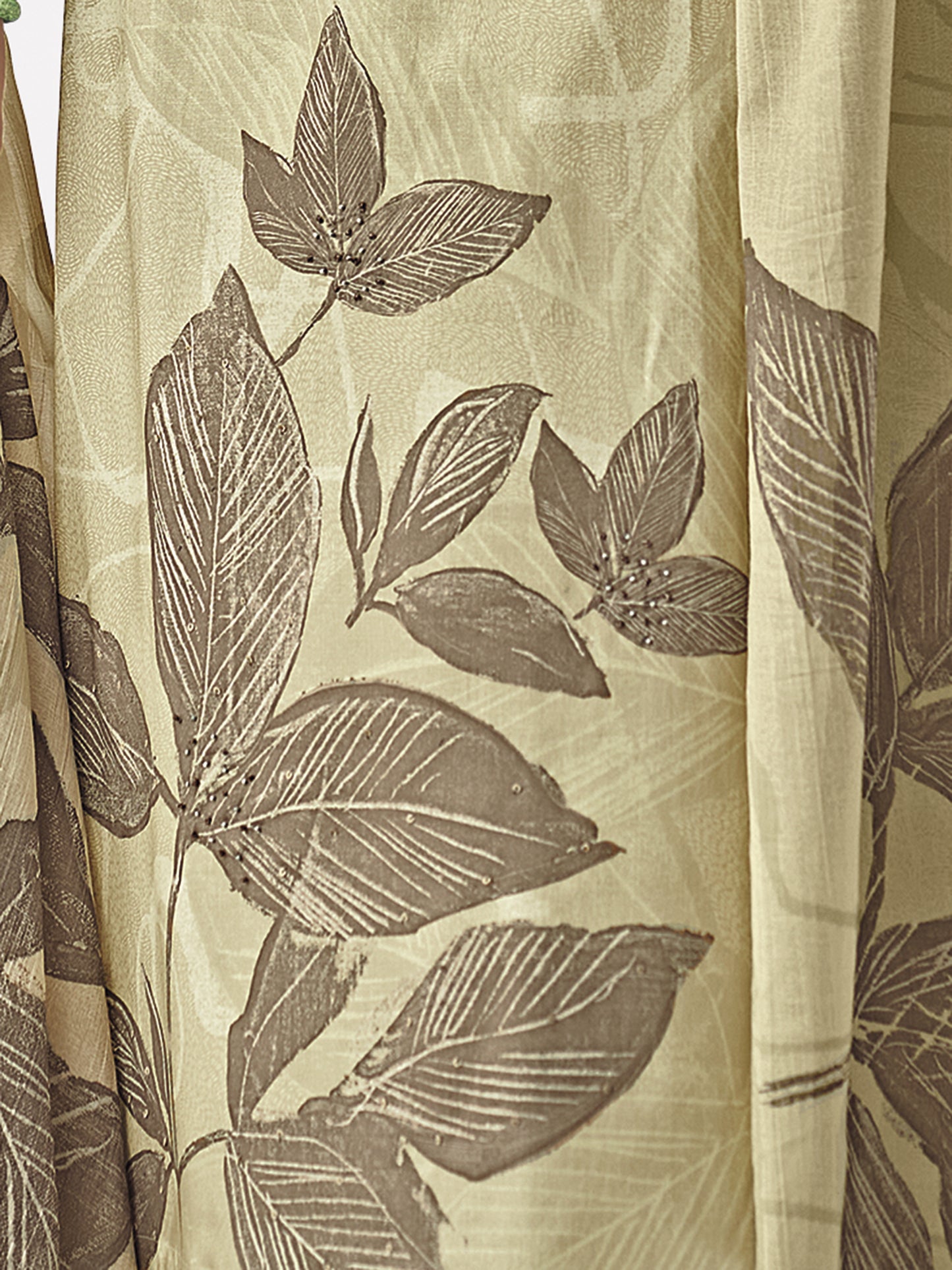 Pragya Soft Olive Charm Light Green Cotton Suit Set with Elegant Handwork