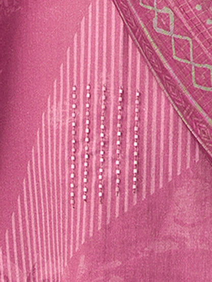 Jhil Mil Handcrafted Italian Satin  Kurta Set with Dupatta