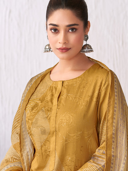 Jhil Mil Elegant Italian Satin  Kurta Set with Dupatta