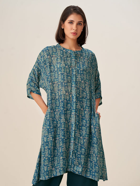 Premium Digital Print Tunic Top