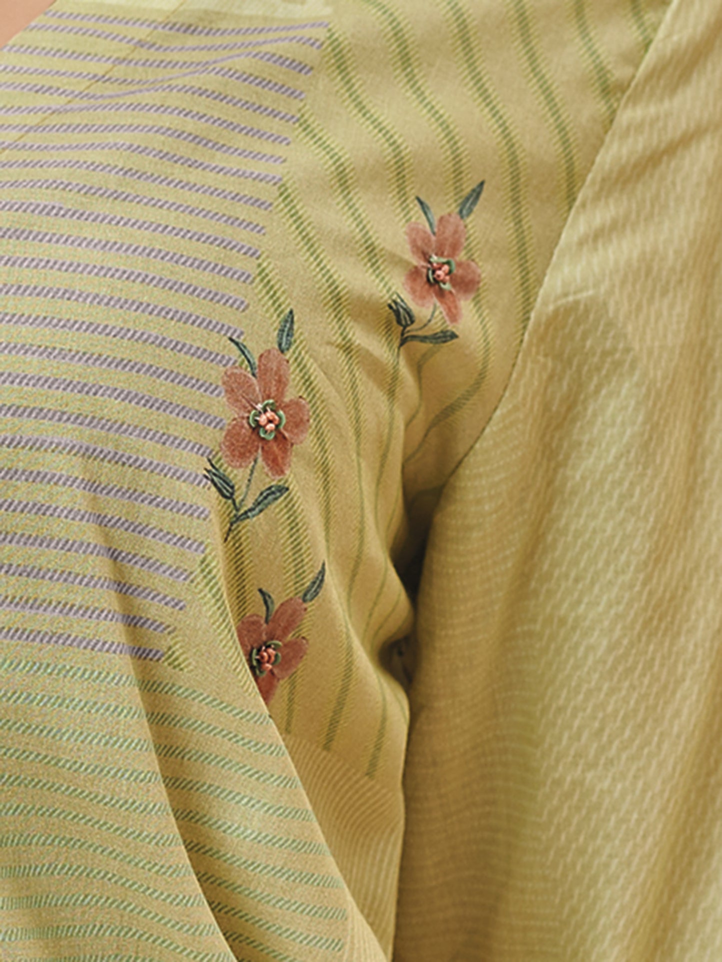 DITYA Tranquil Green Pure Cotton Suits Set