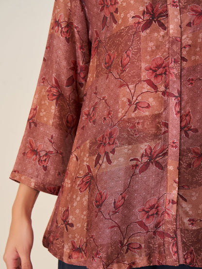 Celestia Luxe Digital Print Top