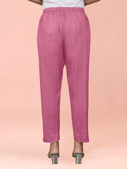 Light Pink Cotton Satin Bottom
