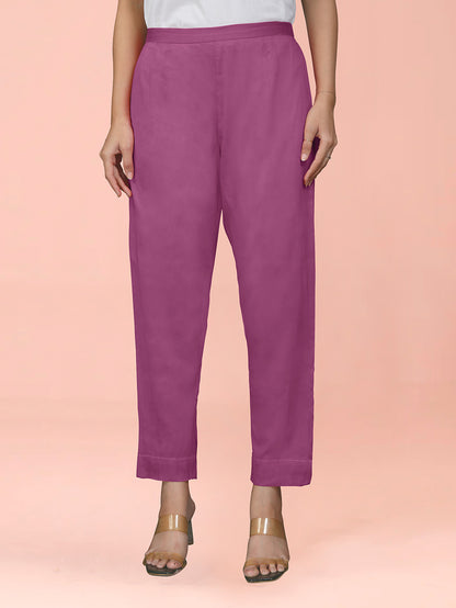 Violet Cotton Satin Bottom