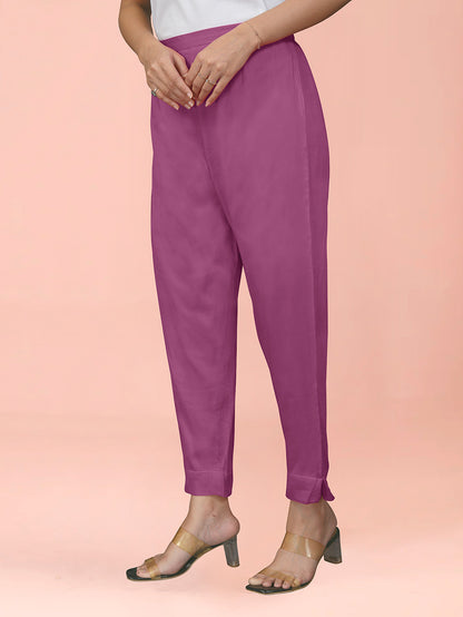 Violet Cotton Satin Bottom