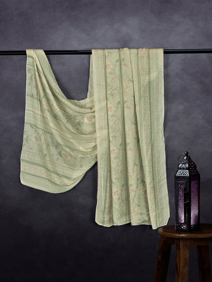 Premium Cotton Muslin Base Dupatta Light Liril
