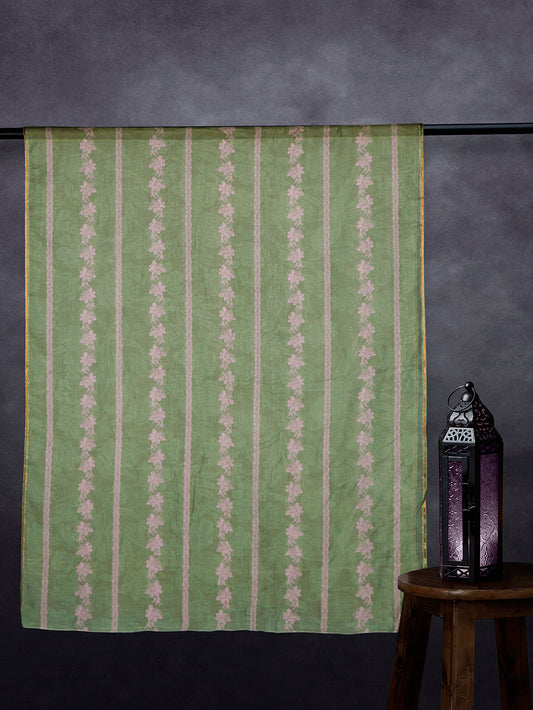 Premium Cotton Muslin Base Dupatta Dusty Green