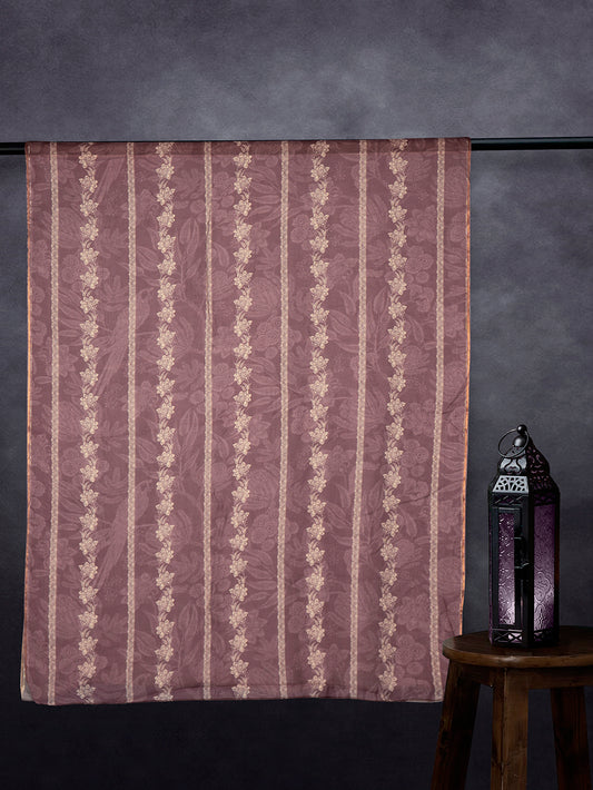 Premium Cotton Muslin Base Dupatta Dusty Wine