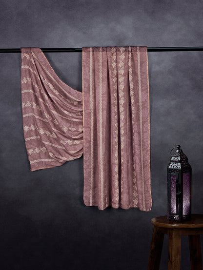 Premium Cotton Muslin Base Dupatta Dusty Wine