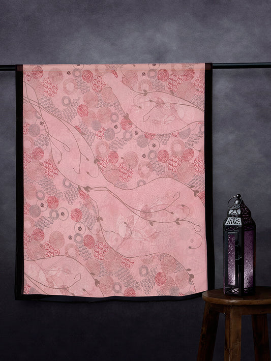 Luxe Organza Base Dupatta Light Pink