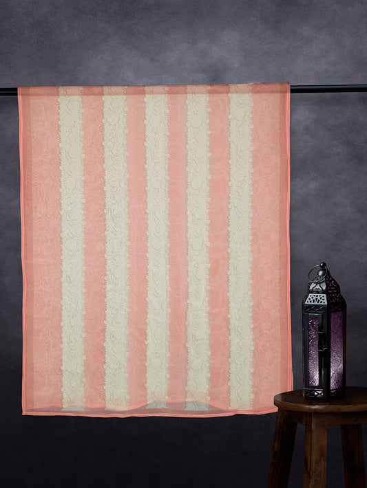 Luxe Organza Base Dupatta Light Rust